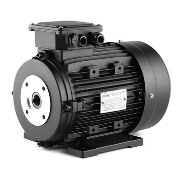 Installation B3 100% Copper Motor Hollow Shaft Electric Motor 112M2-4 5.5KW 7.5HP For Cleaner Machine 