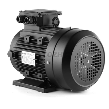 Installation B3 100% Copper Motor Hollow Shaft Electric Motor 112M2-4 5.5KW 7.5HP For Cleaner Machine 