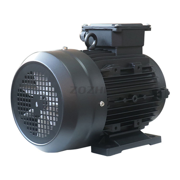 Installation B3 100% Copper Motor Hollow Shaft Electric Motor 112M2-4 5.5KW 7.5HP For Cleaner Machine 